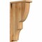 Ekena Millwork Ridgewood Rough Sawn Corbel w/Backplate, Western Red Cedar, 6"W x 14"D x 26"H COR06X14X26RID01RWR - alternate 1